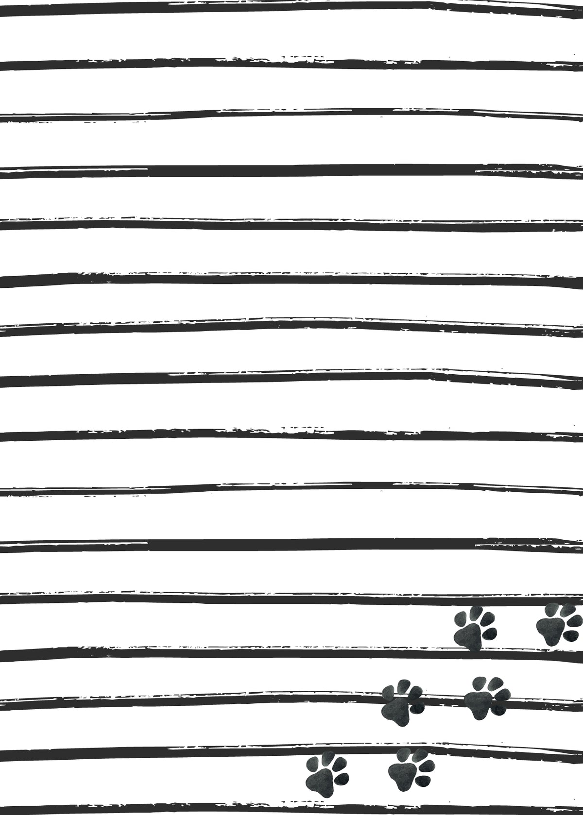 Dog Pawty Birthday Party Invitation Back | The Party Darling