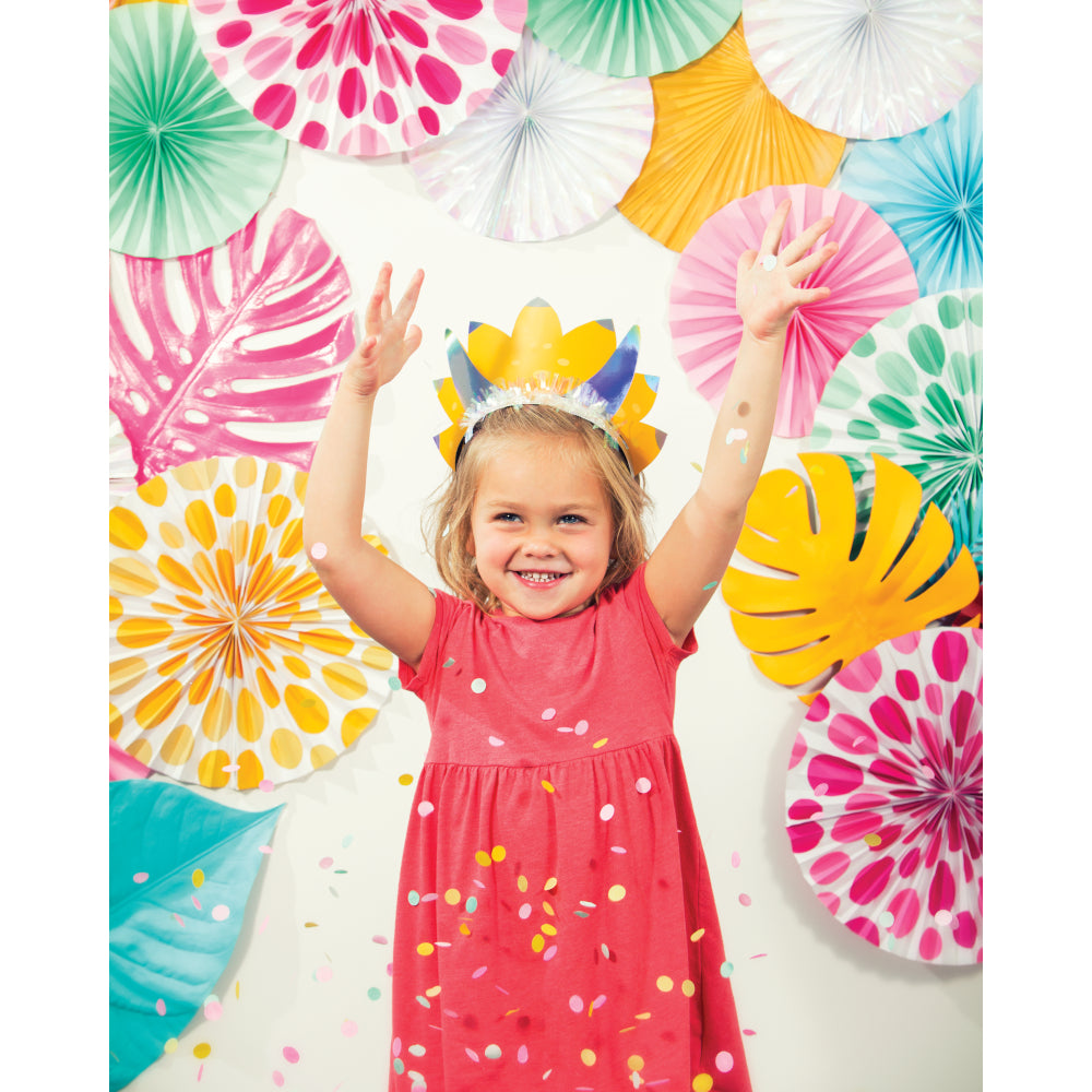 Girl Dinosaur Party Crowns | The Party Darling