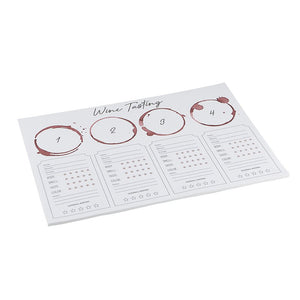 Wine Tasting Placemats 24ct 