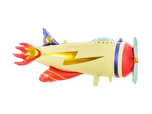 Vintage Airplane Foil Balloon 36" | The Party Darling