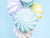 Light Blue Swirly Lollipop Foil Balloon 14in | The Party Darling