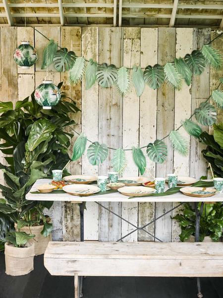 Tropical Palm Leaf Garland 5ft - The Party Darling