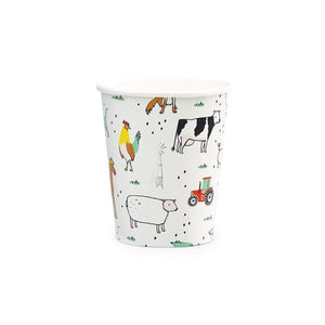 Farm Animals Cups 8ct | The Party Darling