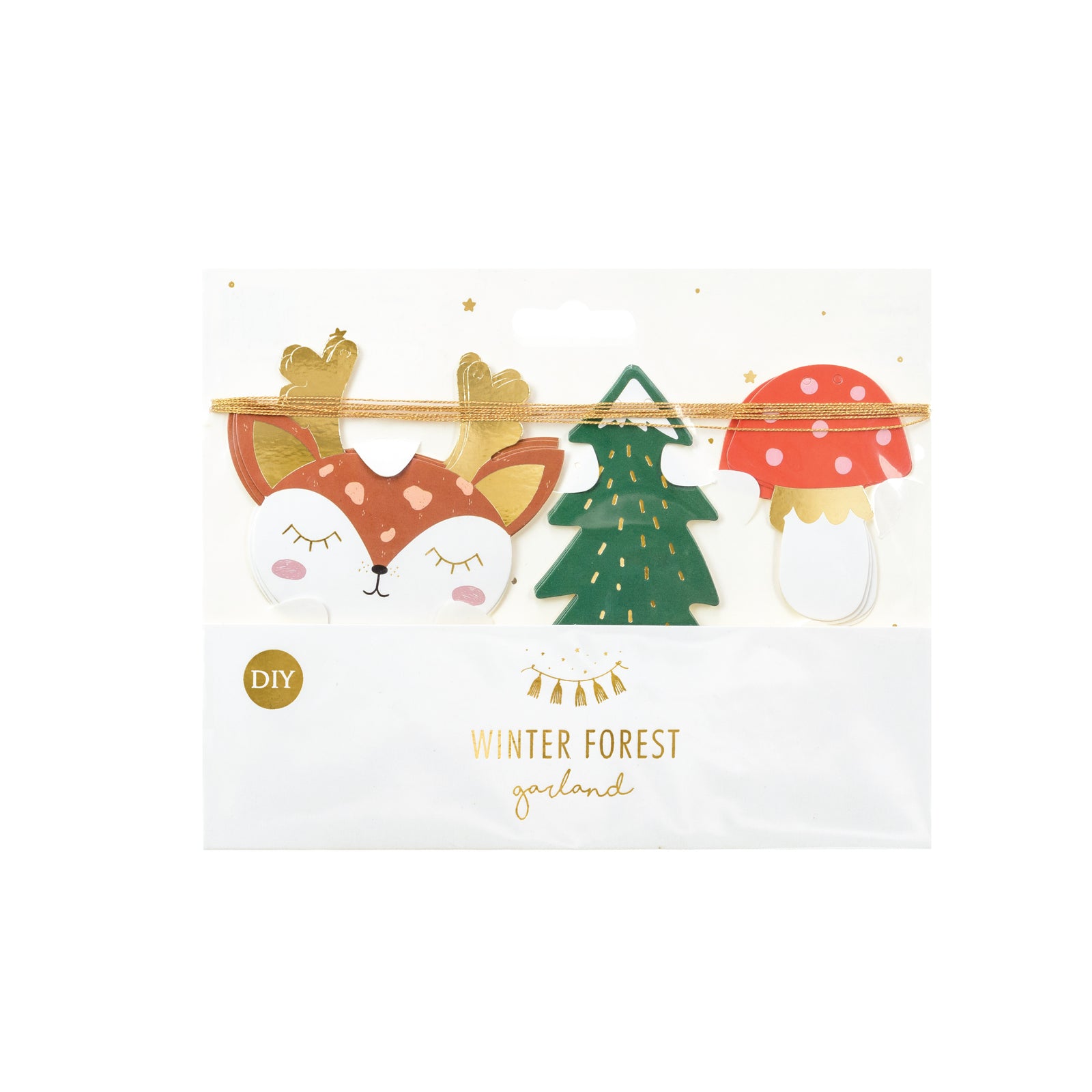 Woodland Forest Animals Paper Garland 5.5ft | The Party Darling