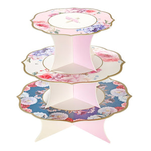 Floral Tea Party Cupcake Stand 1ct - The Party Darling