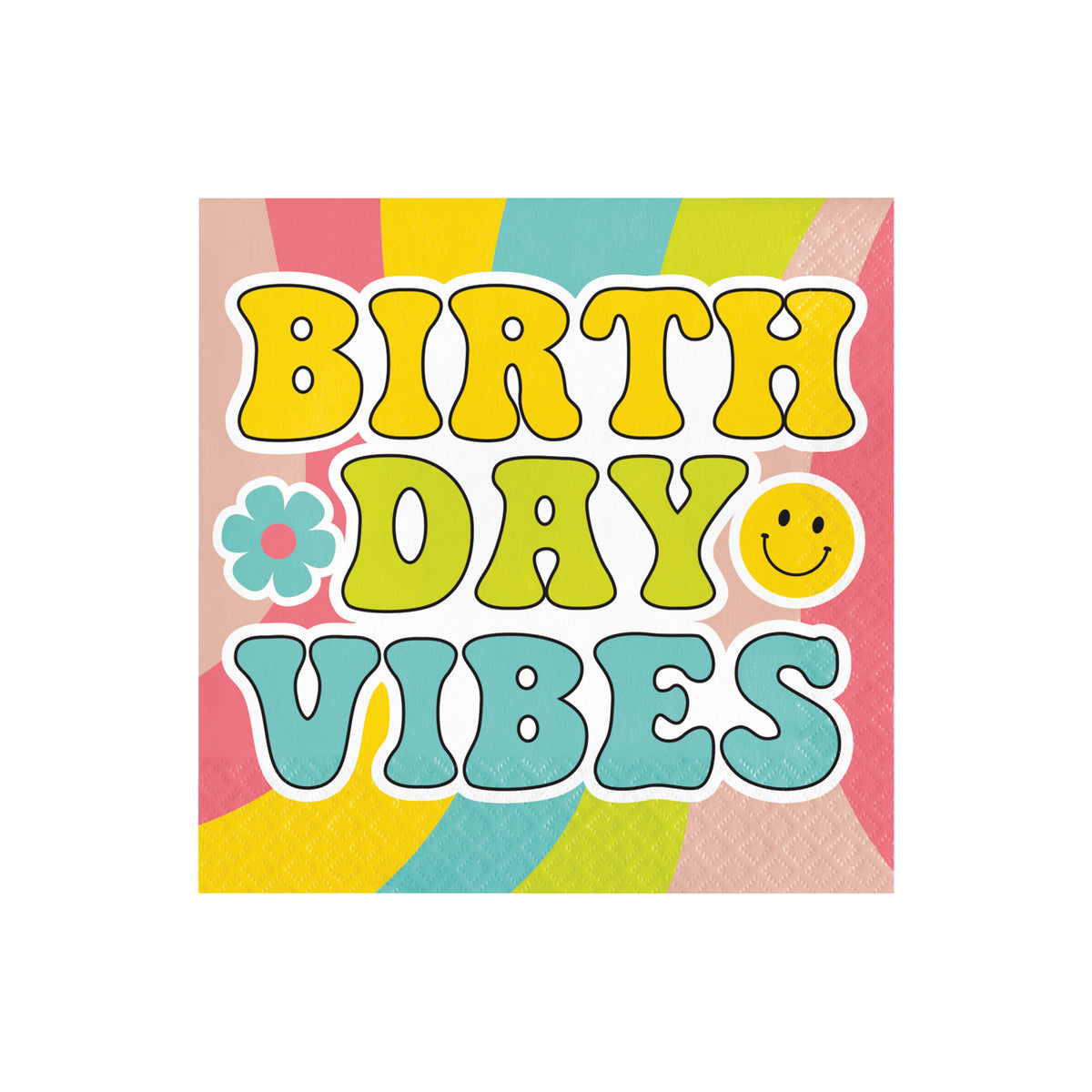 Flower Power Lunch Napkins 16ct | The Party Darling