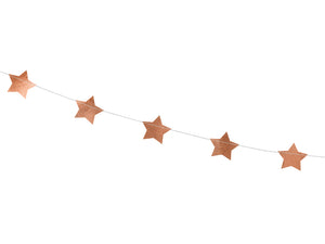 Rose Gold Star Garland 12' - The Party Darling