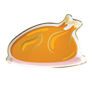 Roasted Turkey Lunch Plates 12ct | The Party Darling