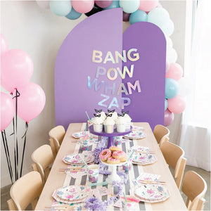 Girl Superhero Lunch Napkins 16ct Party Set Up