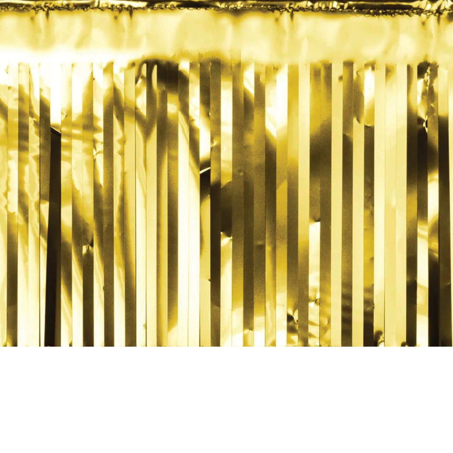 Metallic Gold Fringe Garland 13ft | The Party Darling