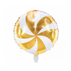 Gold Swirly Lollipop Foil Balloon 18in | The Party Darling