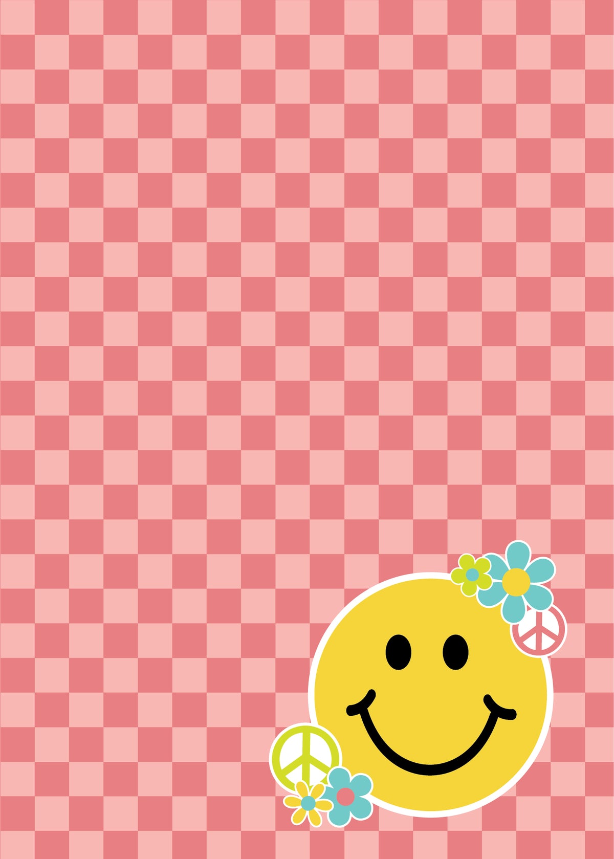 Groovy One First Birthday Invitation Back | The Party Darling