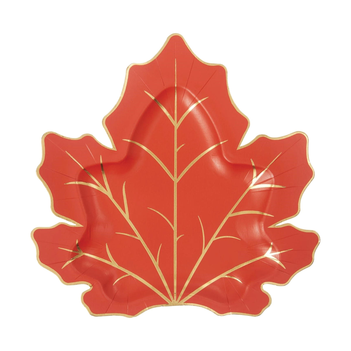 Harvest Maple Leaf Dessert Plates 8ct | The Party Darling
