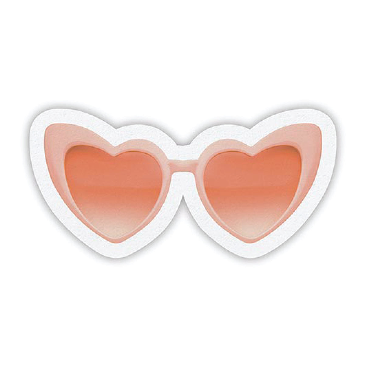 Pink Heart-Shaped Sunglass Napkins 20ct | The Party Darling