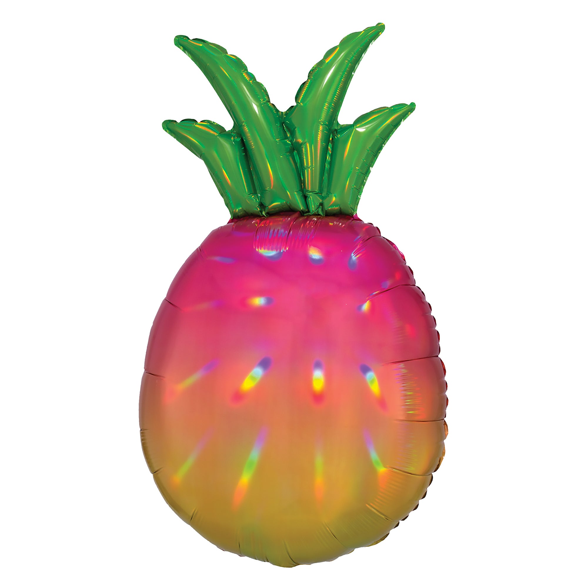 Holographic Pineapple Foil Balloon 31" | The Party Darling