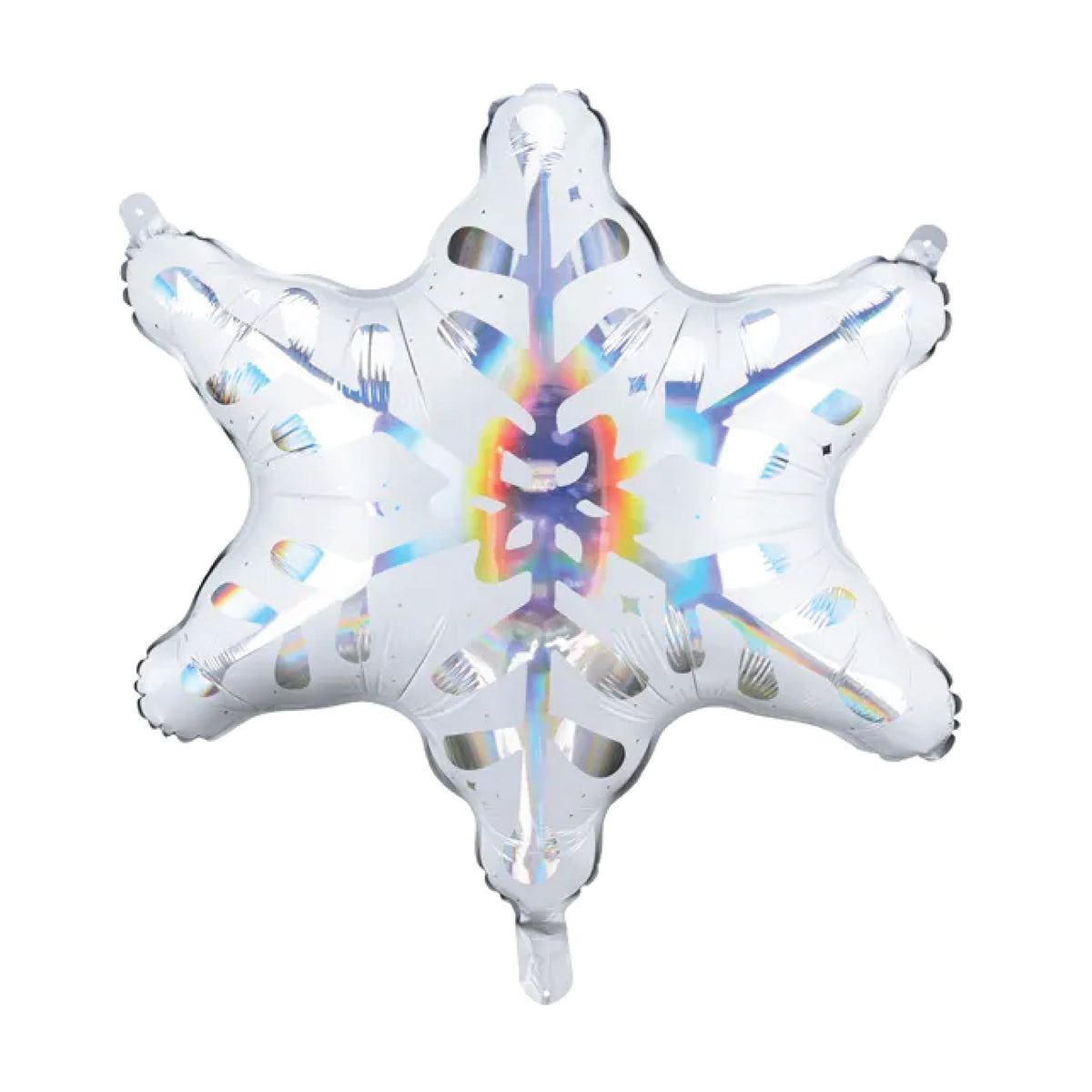 Holographic Snowflake Balloon 22in | The Party Darling