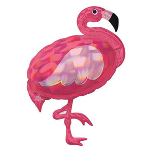Iridescent Pink Flamingo Balloon 33in | The Party Darling