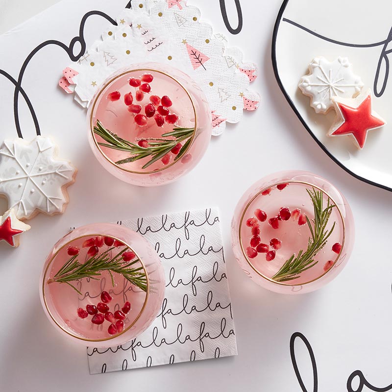 Christmas Fa La La Cocktail Napkin 20ct Cocktail Party