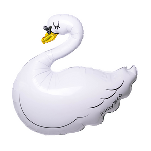 Swan Foil Balloon 36" | The Party Darling