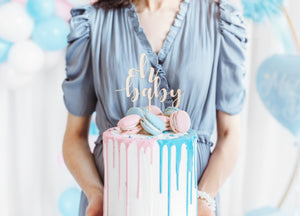 Oh Baby Shower Cake Topper Gender Reveal