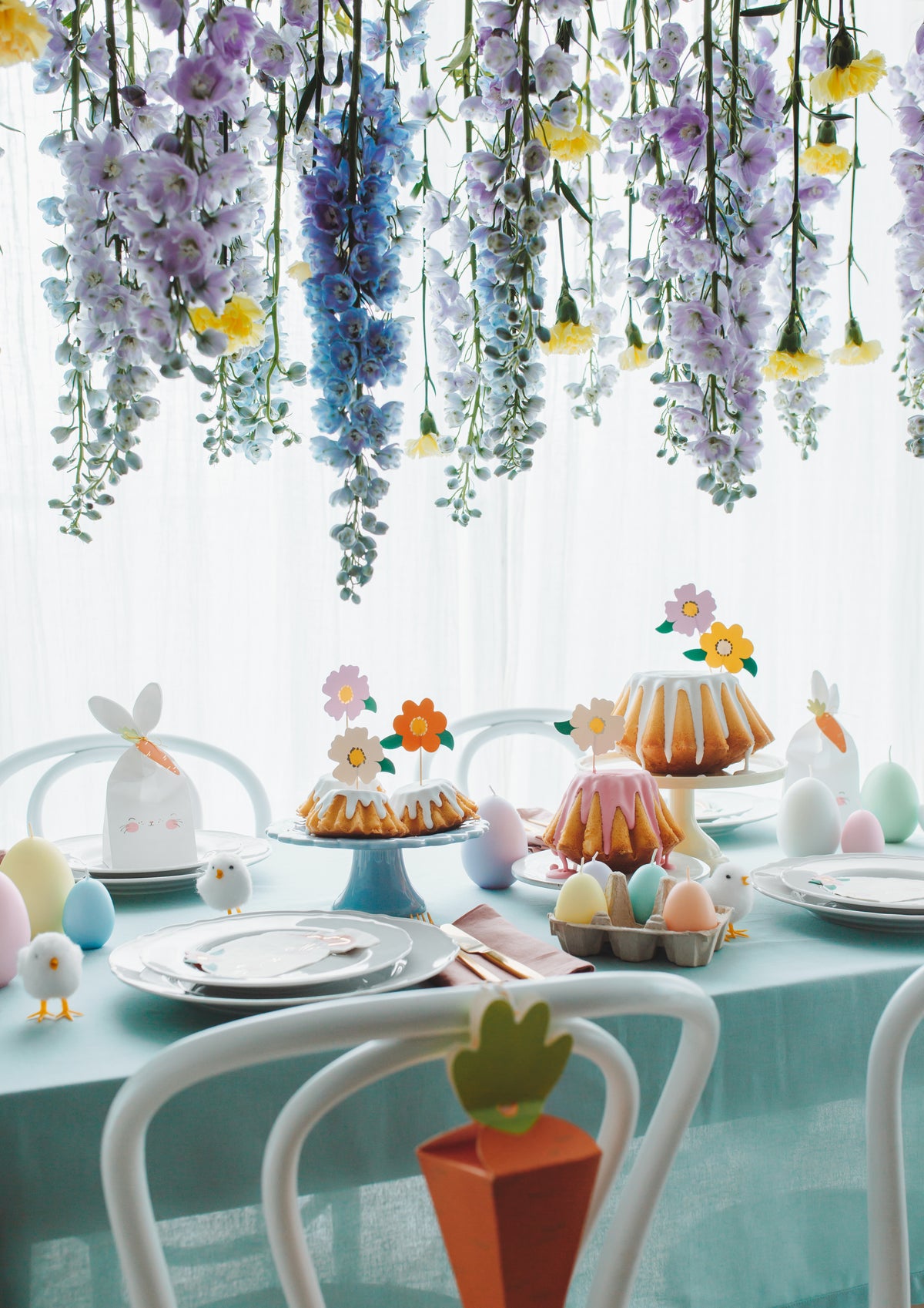 Flower Cupcake Toppers 8ct - The Party Darling