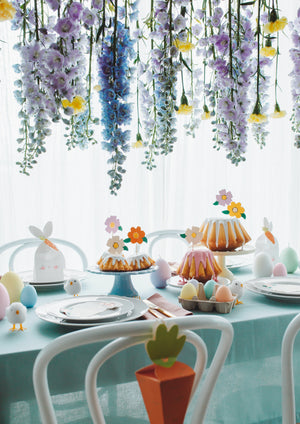Flower Cupcake Toppers 8ct - The Party Darling