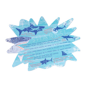 Jawsome Shark Paper Placemats 12ct | The Party Darling