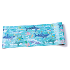 Jawsome Shark Paper Table Runner 5.8ft | The Party Darling