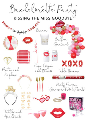 Kissing The Single Life Goodbye Banner | The Party Darling