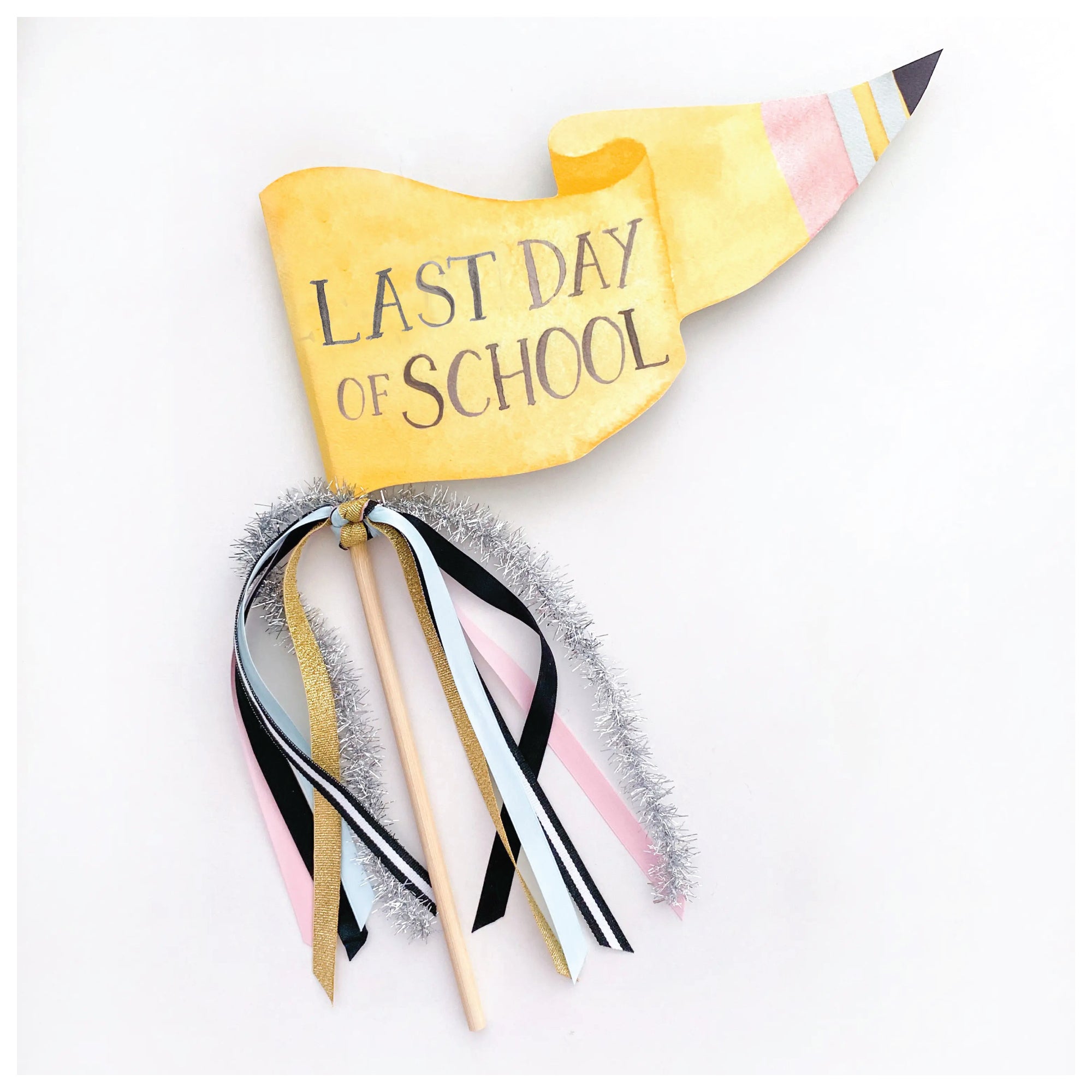 Last Day of School Party Pennant | The Party Darling