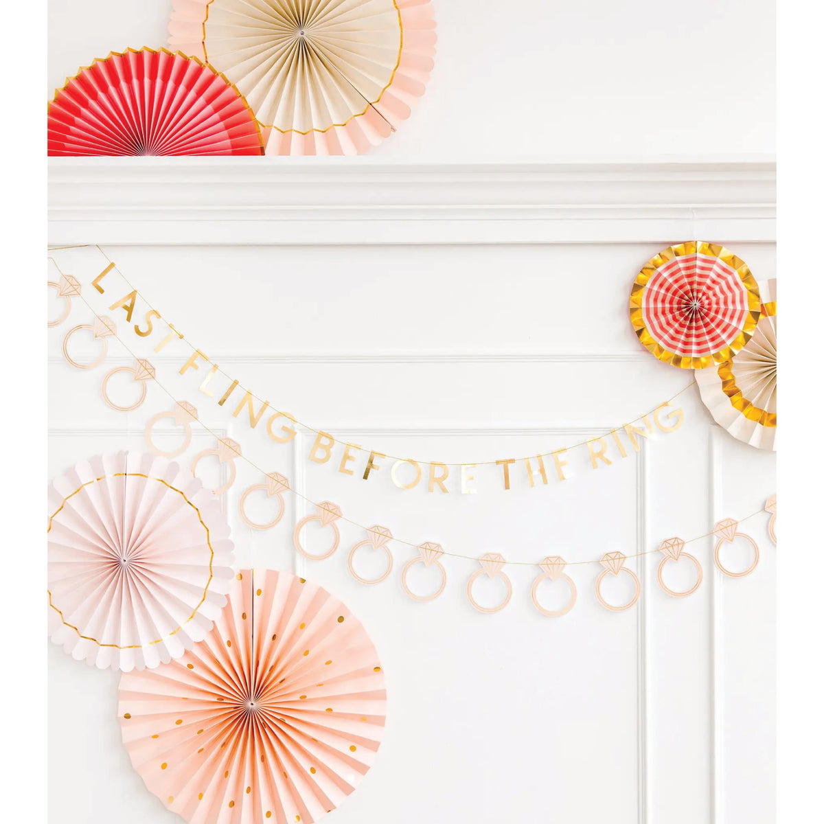 Last Fling Before The Ring Banner Set Party Set Up