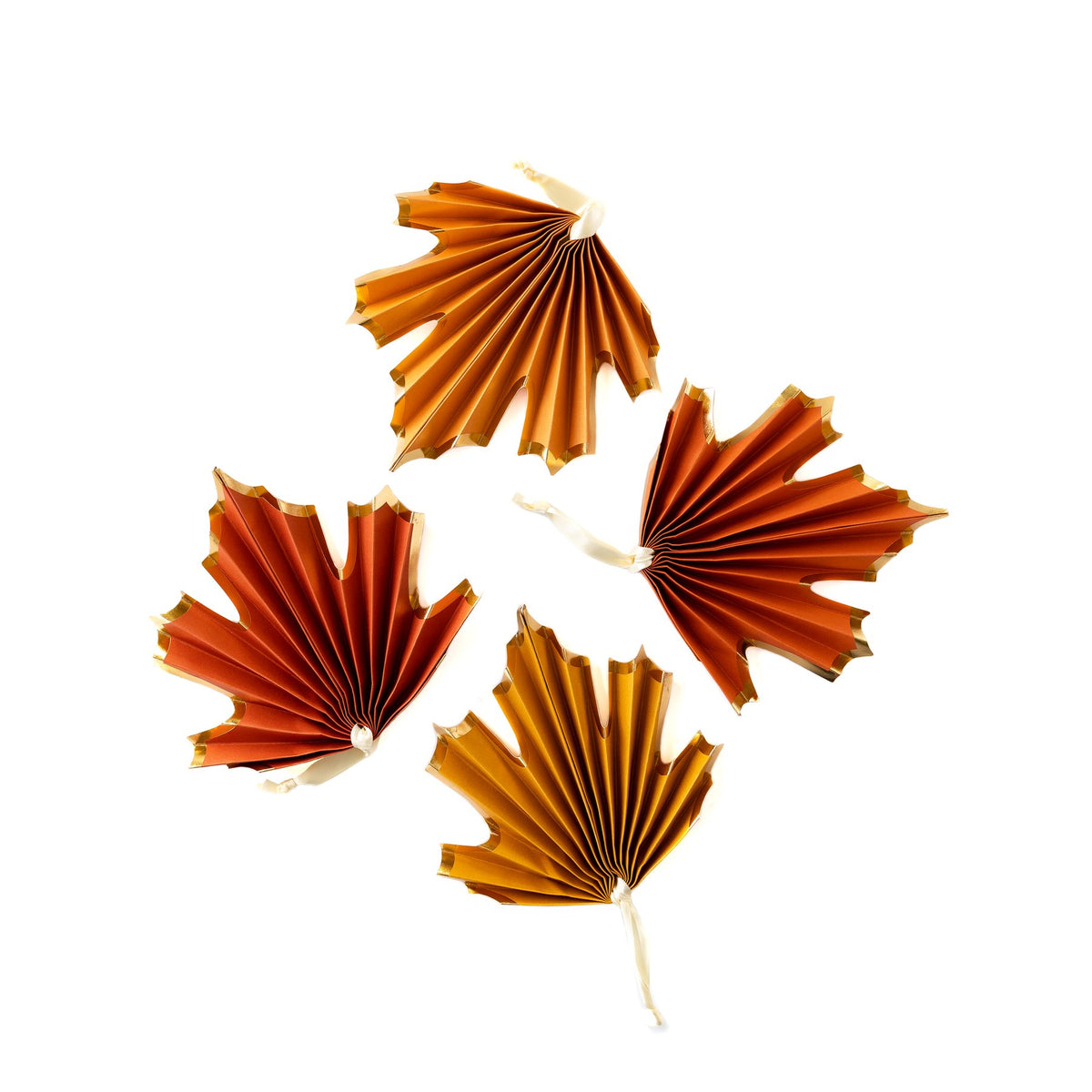 Harvest Leaf Fan Banner Colors