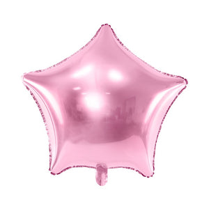 Light Pink Star Foil Balloon 19in | The Party Darling