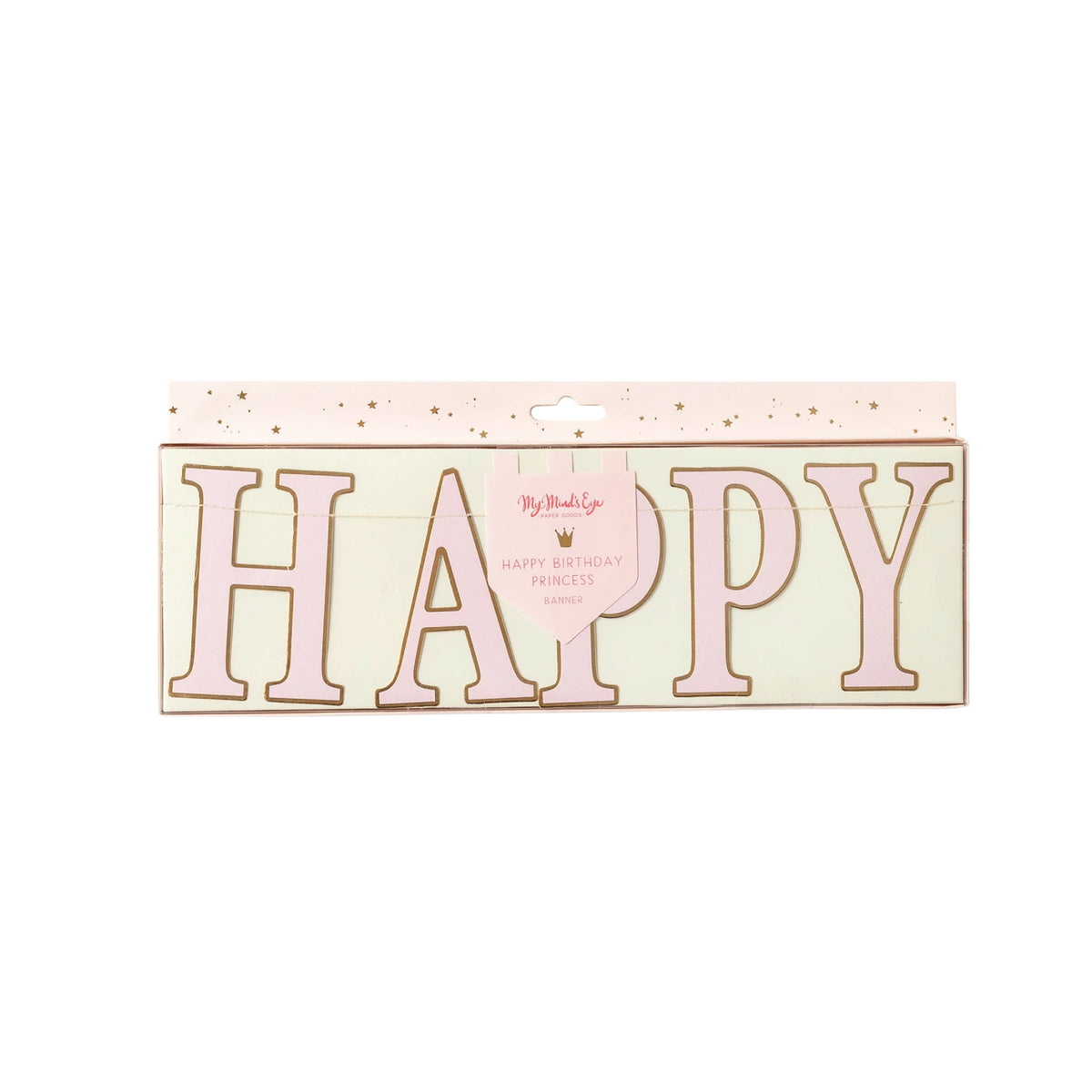 Magical Princess Happy Birthday Banner 4ft Packaged