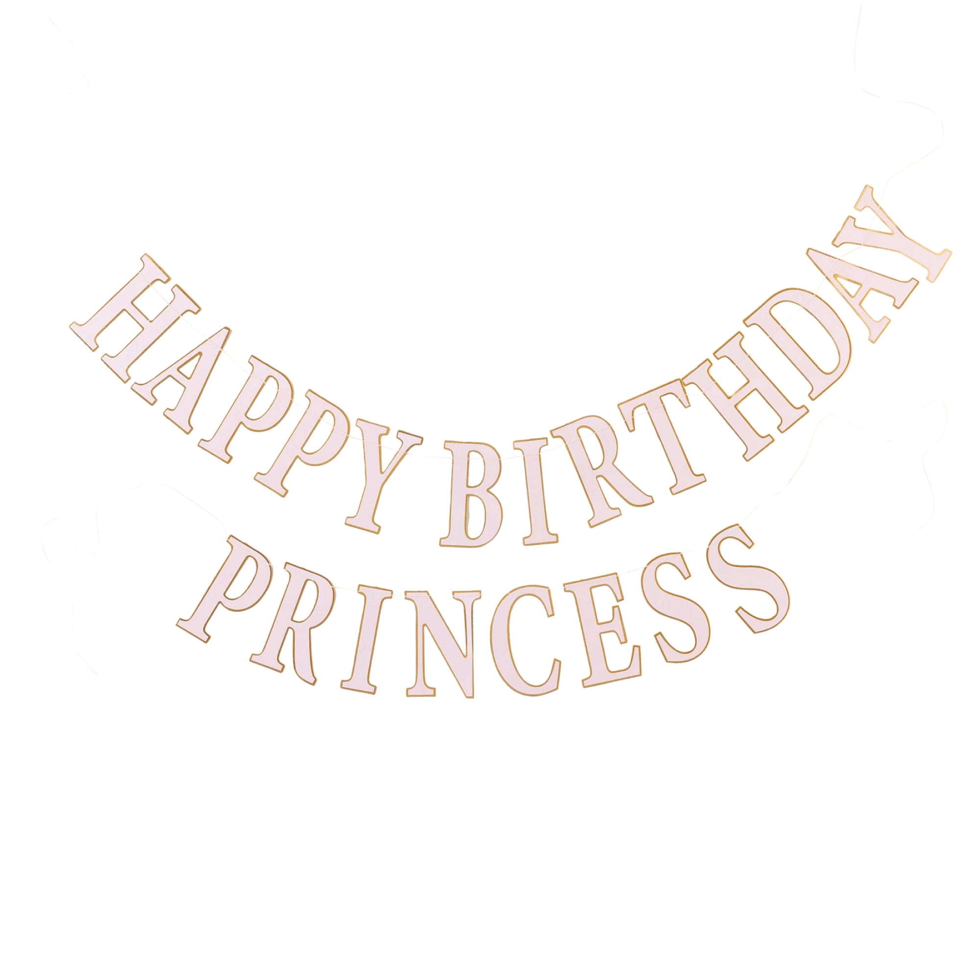 Magical Princess Happy Birthday Letter Banner 4ft | The Party Darling