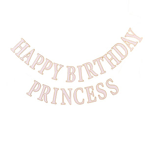 Magical Princess Happy Birthday Letter Banner 4ft | The Party Darling