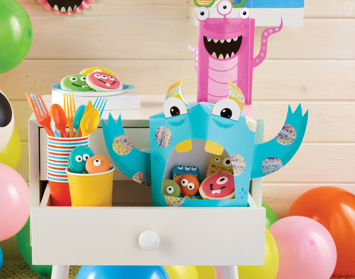 Little Monster Favor Bags 8ct | The Party Darling