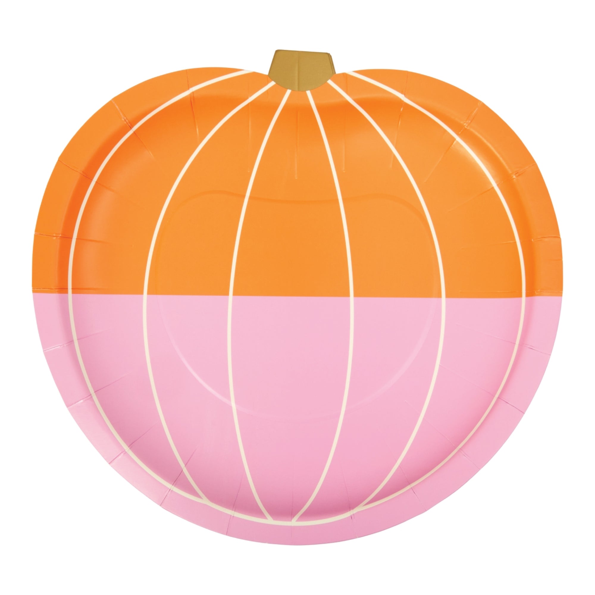 Multicolor Pumpkin Lunch Plates 8ct | The Party Darling