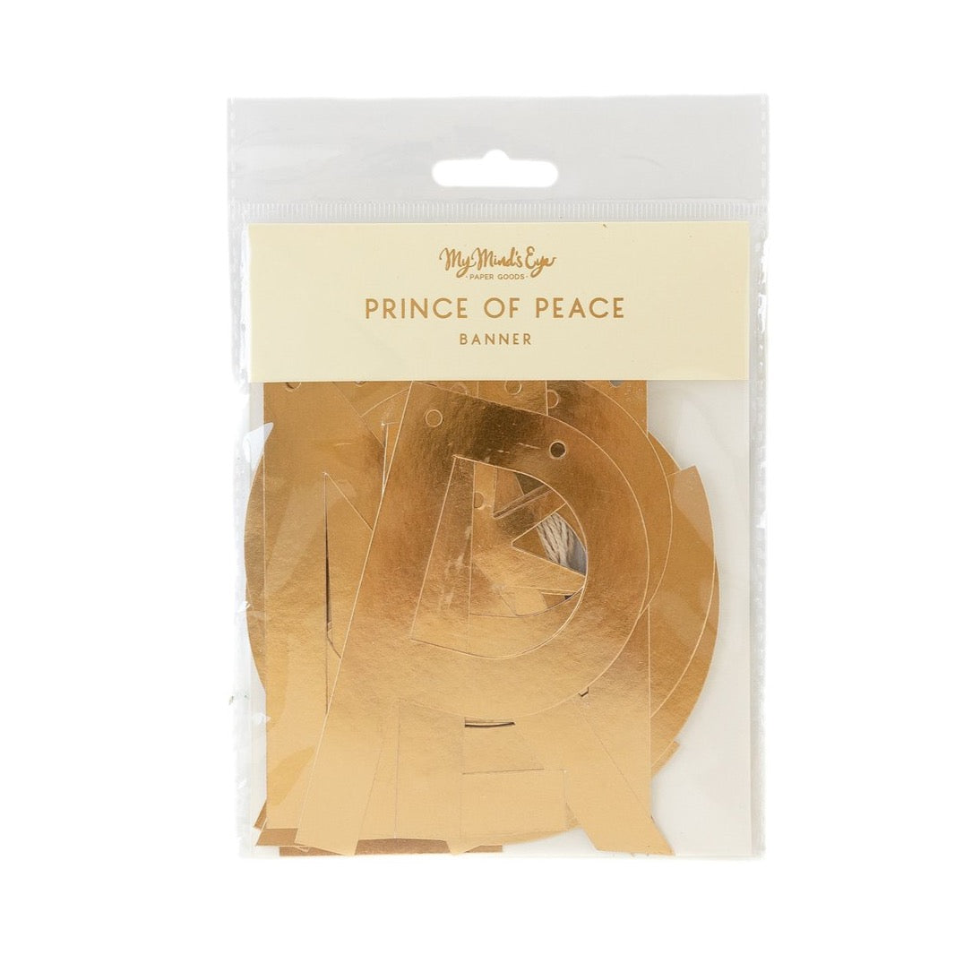 Prince of Peace Christmas Banner in package