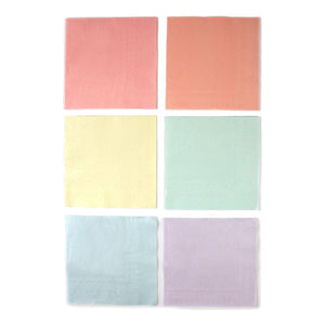 Pastel Lunch Napkins