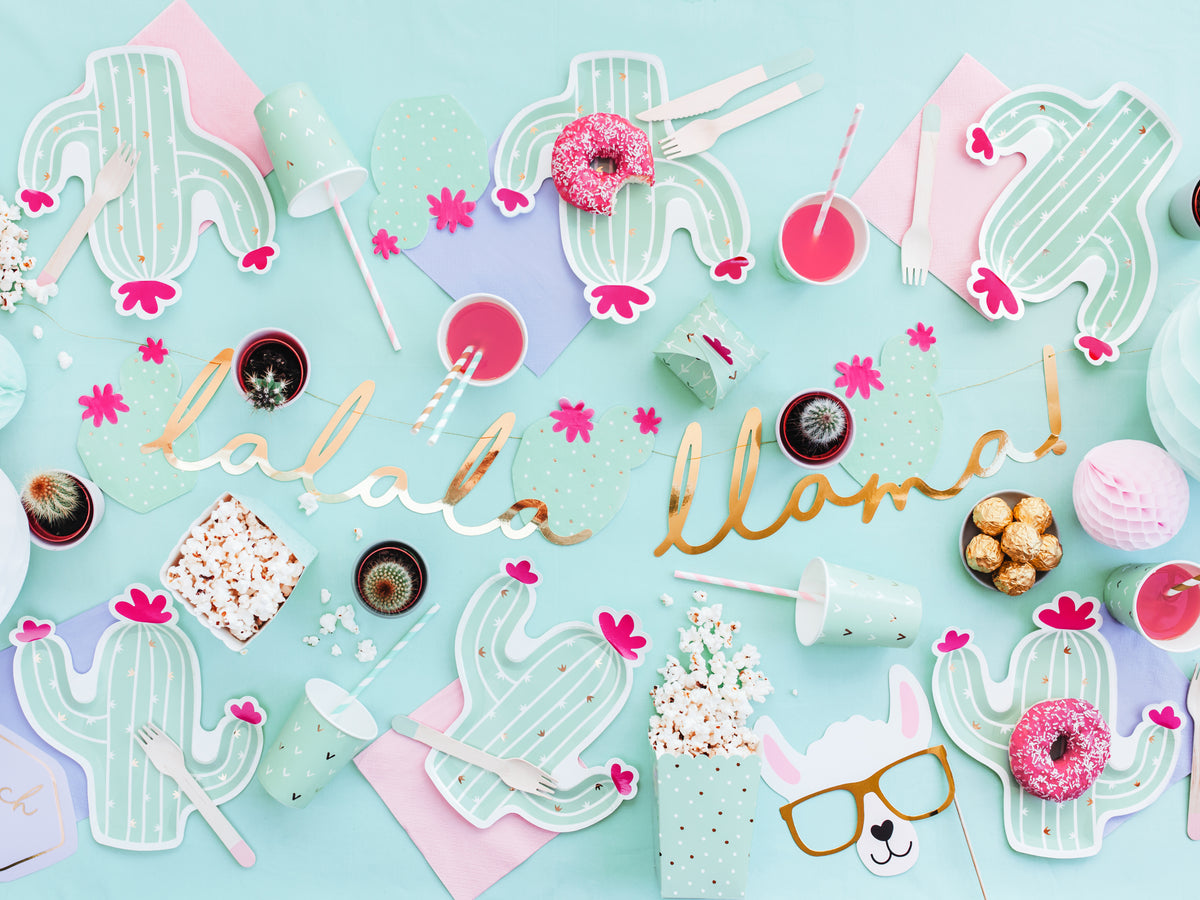 Cactus Party Popcorn Boxes 6ct - The Party Darling