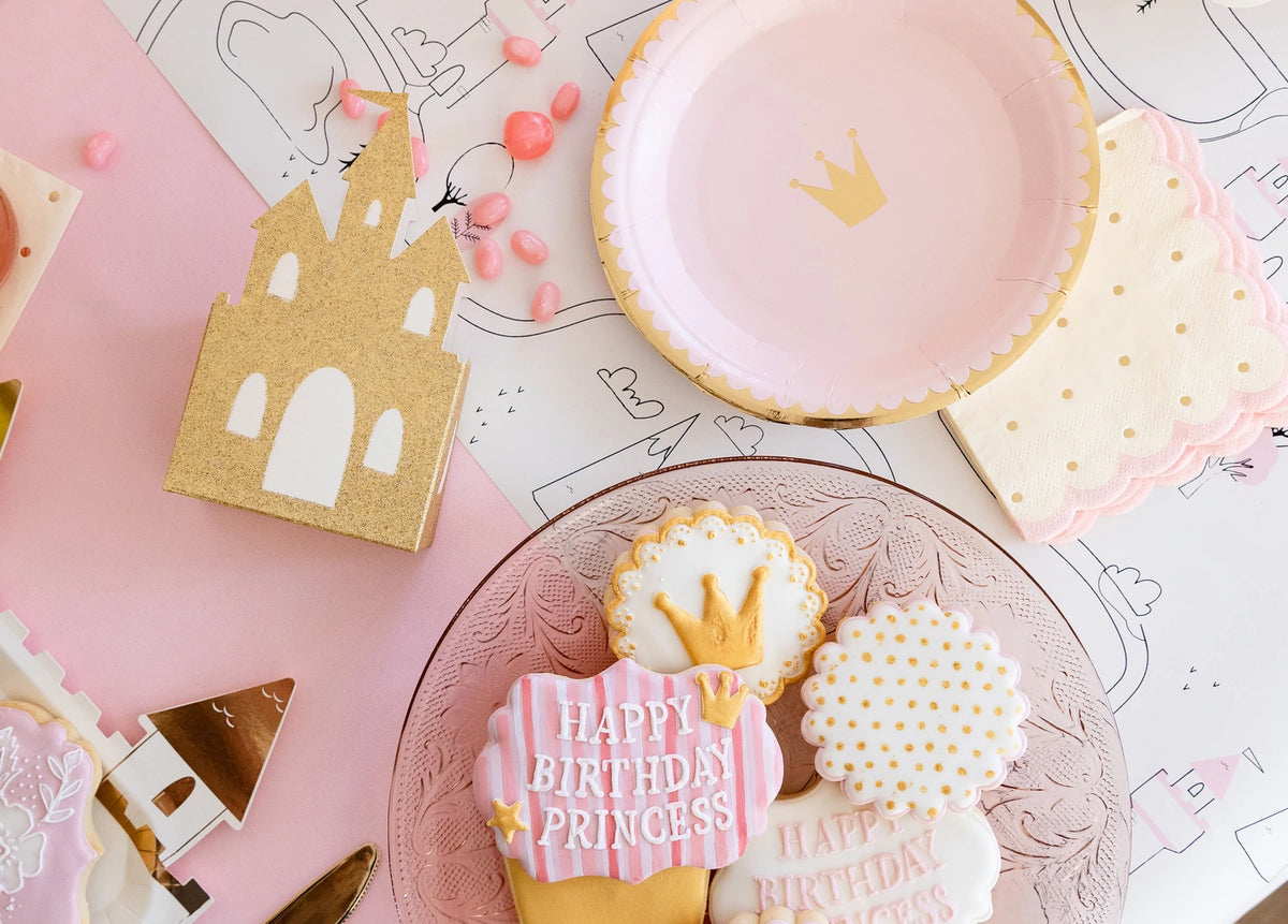 Magical Princess Scalloped Dessert Napkins 18ct Tabletop
