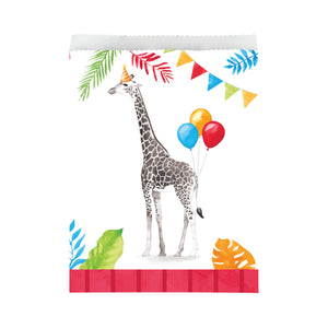 Get Wild Safari Treat Bags 8ct Giraffe