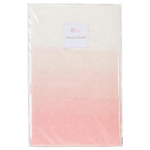 Pastel Pink Paper Table Cover Pack