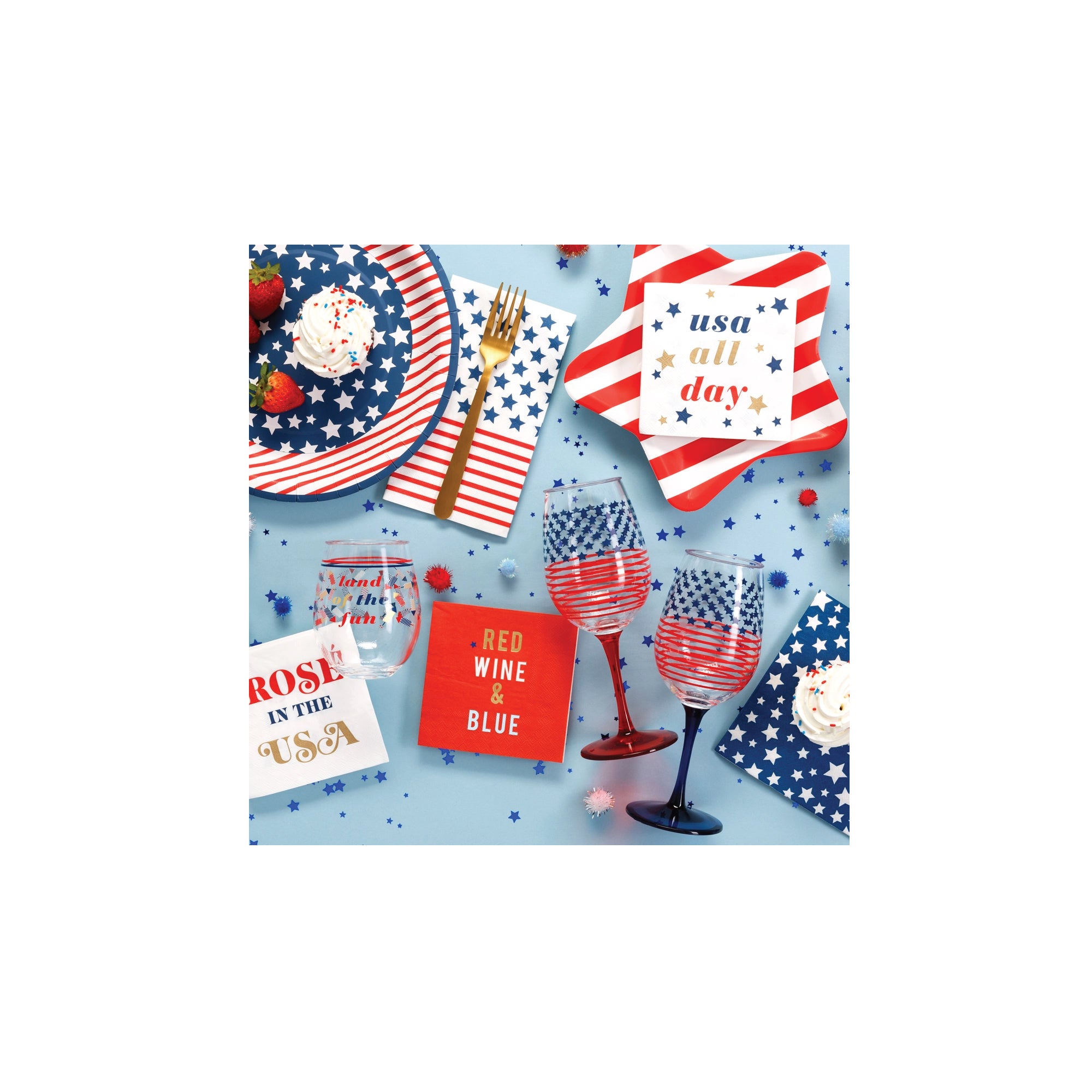Rosé in the USA Beverage Napkins 20ct | The Party Darling