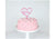 Pink Glitter Love Cake Topper | The Party Darling