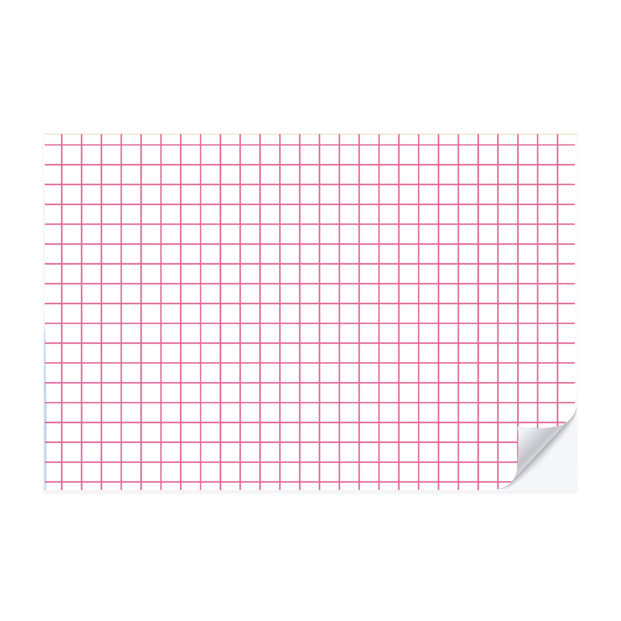 Pink Grid Tear-Off Paper Placemat Pads 25ct | The Party Darling