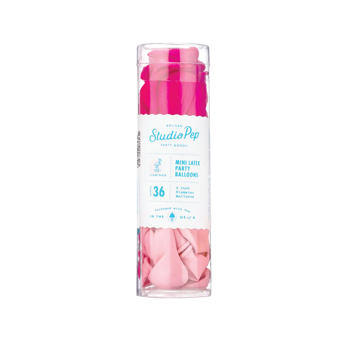 Pink Mini Latex Balloons 36ct | The Party Darling