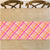 Pink & Orange Plaid Table Runner 8ft | The Party Darling