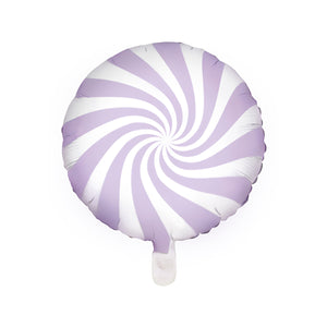 Purple Swirly Lollipop Foil Balloon 14in | The Party Darling